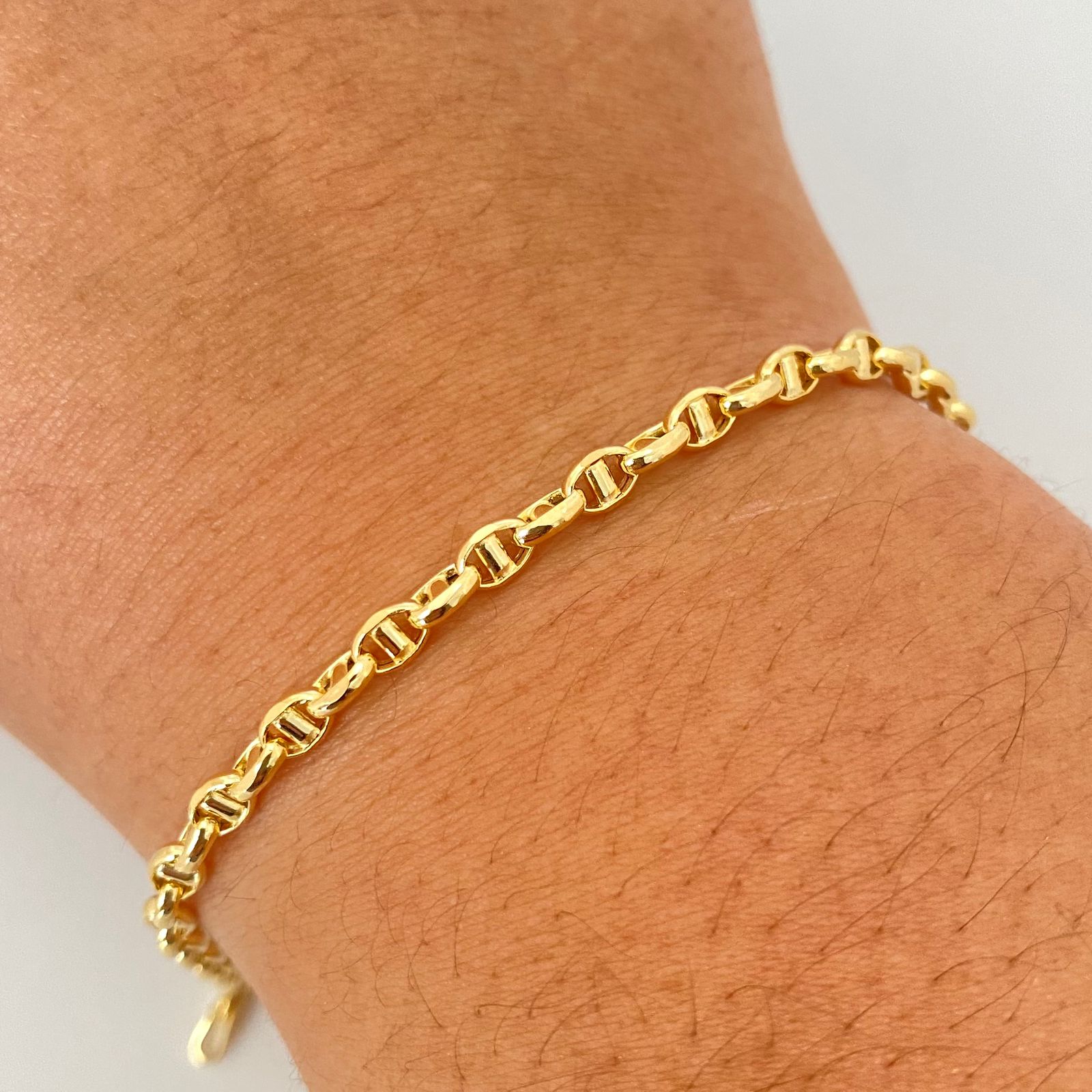 Pulso It escalera Oro amarillo 18k +1 / 3,55 Gr / 3,55 mm / 20 Cm